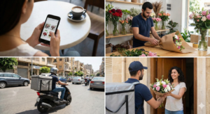 how flower delivery works in lebanon