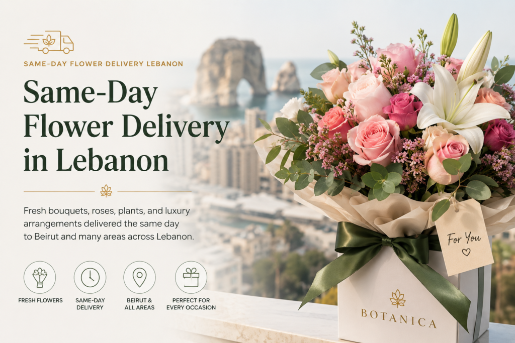 send flowers to Lebanon from abroad