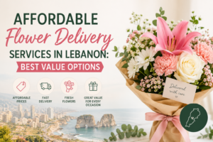 affordable flower delivery services Lebanon bouquet comparison