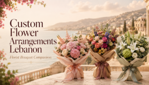 custom flower arrangements Lebanon florist bouquet comparison